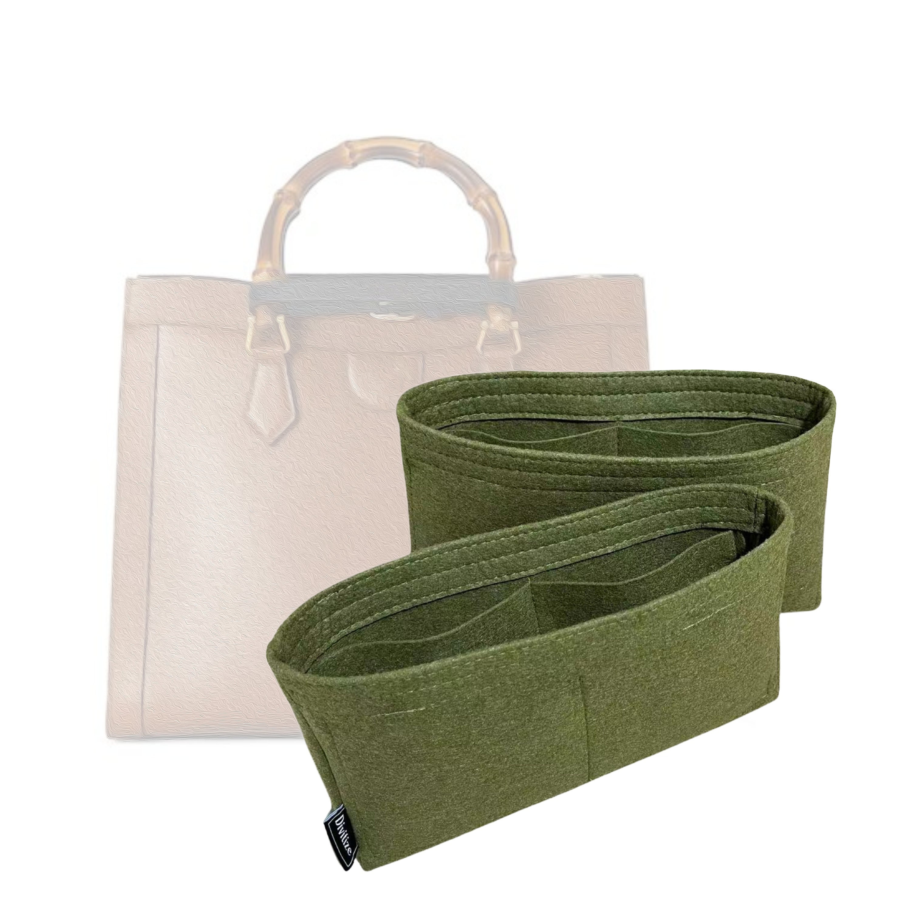  Zoomoni Premium Bag Organizer for LV New Wave Multi Pochette  [Set of 2] (Handmade/20 Color Options) [Purse Organiser, Liner, Insert,  Shaper] : Handmade Products