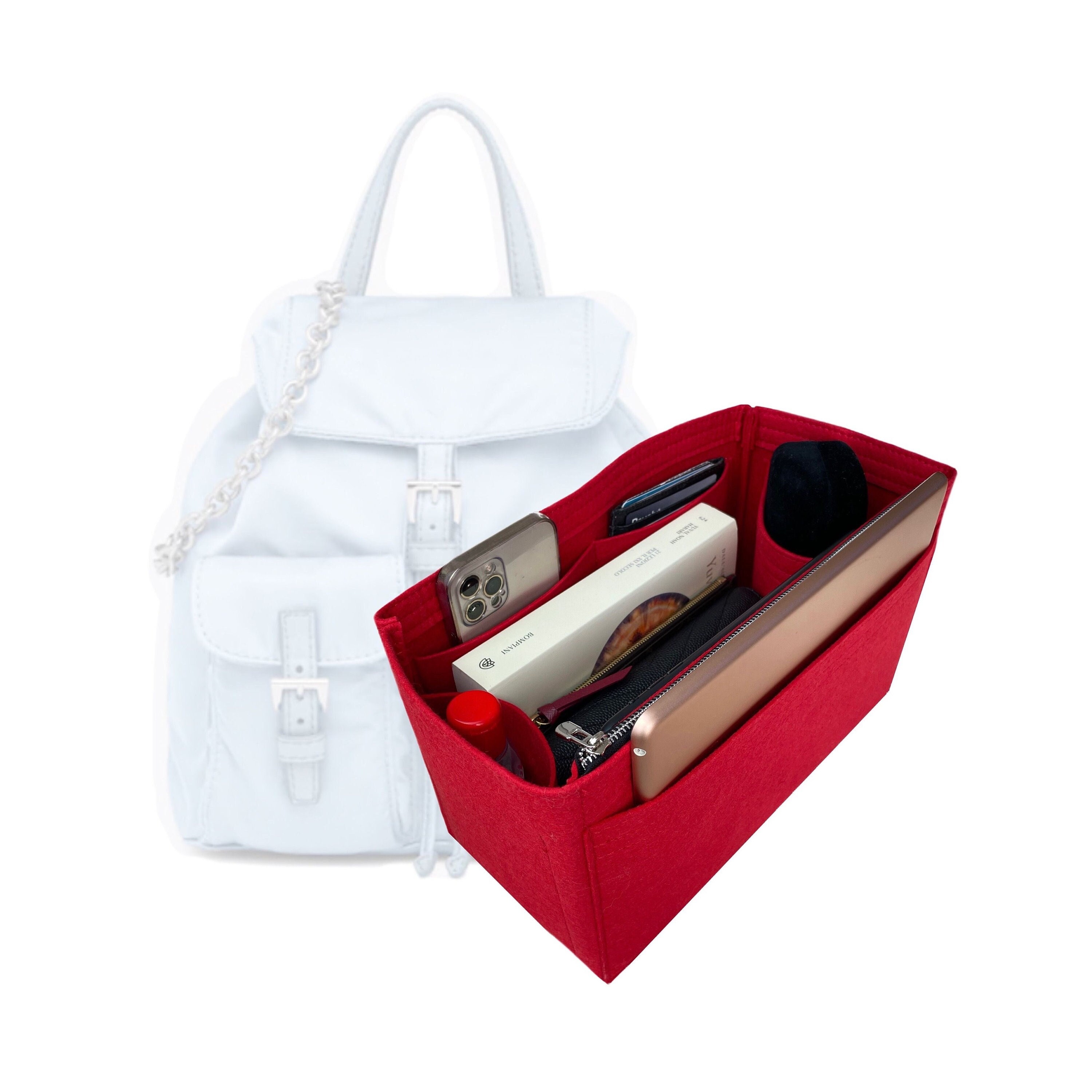  Bag Organizer for LV Pochette Voyage MM Insert - Premium Felt  (Handmade/20 Colors) : Handmade Products