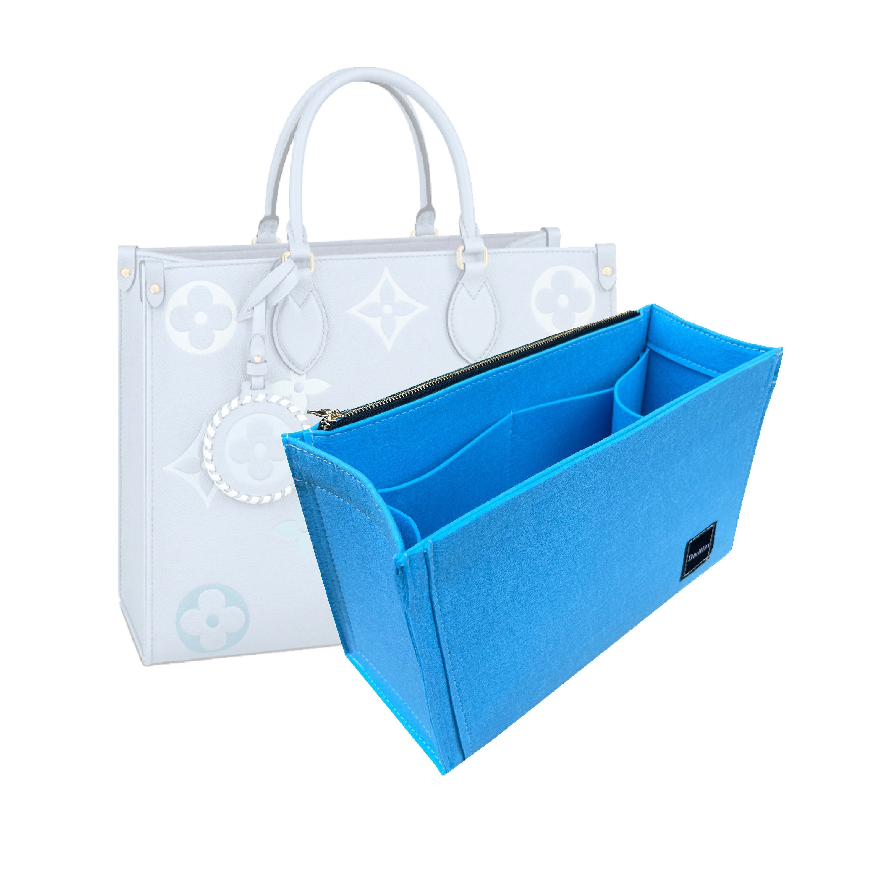 Bag and Purse Organizer with Singular Style for Louis Vuitton OntheGo PM,  MM and GM