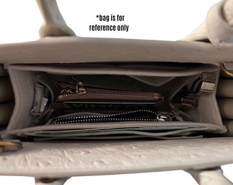 Sac de Jour Nano Bag Organizer / Sac de Jour Insert Felt Tote Bag / Borsa portaoggetti per SL / Shaper Purse Liner Pocket Laptop iPad