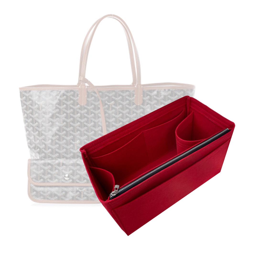 Goyard St Louis and Goyard Anjou Bag Organizer Insert, Bag Organizer with  Single Bottle Holder