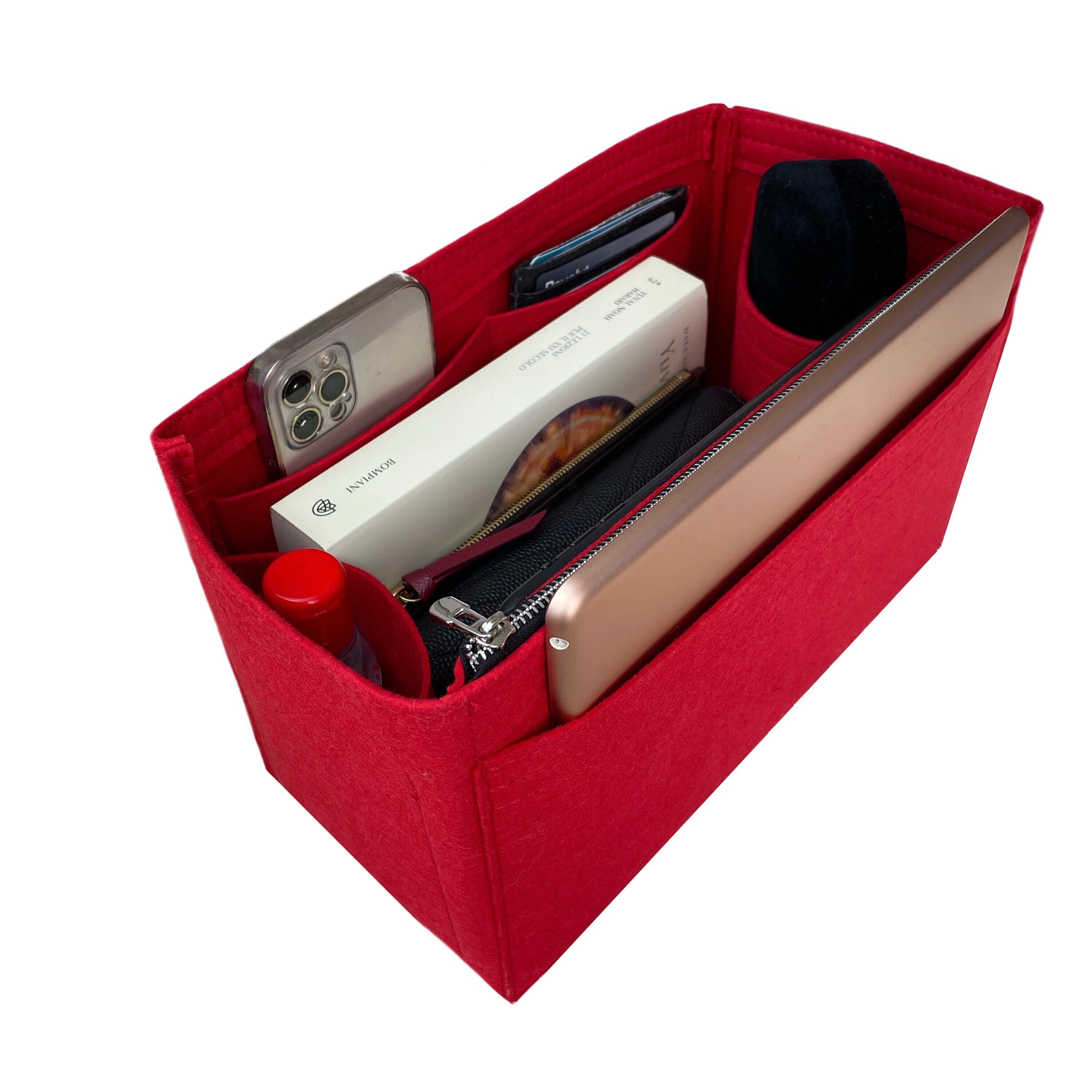  Bag Organizer for Goyard Anjou PM Insert (Set of 2) - Premium  Felt (Handmade/20 Colors) : Handmade Products