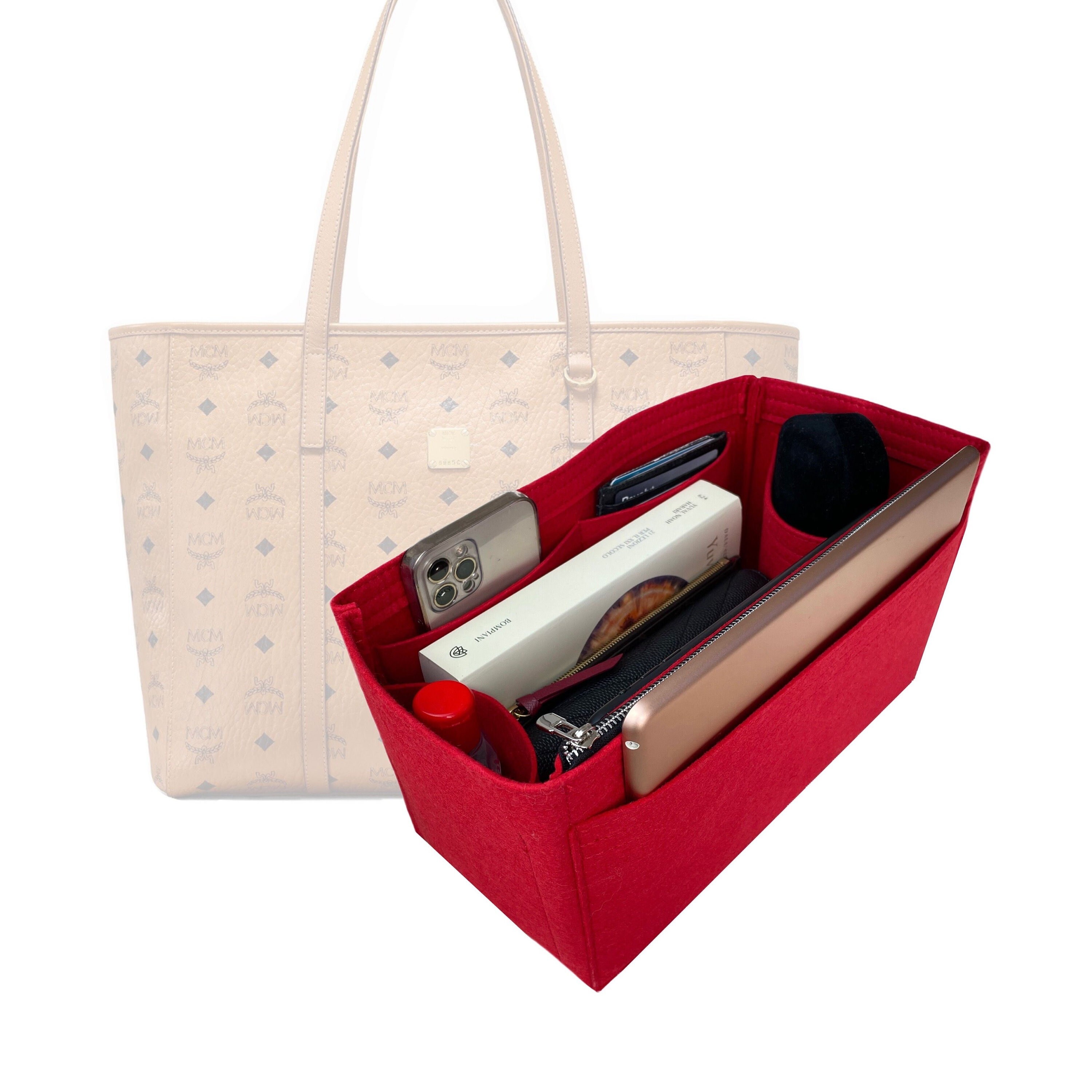 Bag Organizer for LV Soufflot BB Insert (Set of 3) - Premium Felt  (Handmade/20 Colors) : Handmade Products 