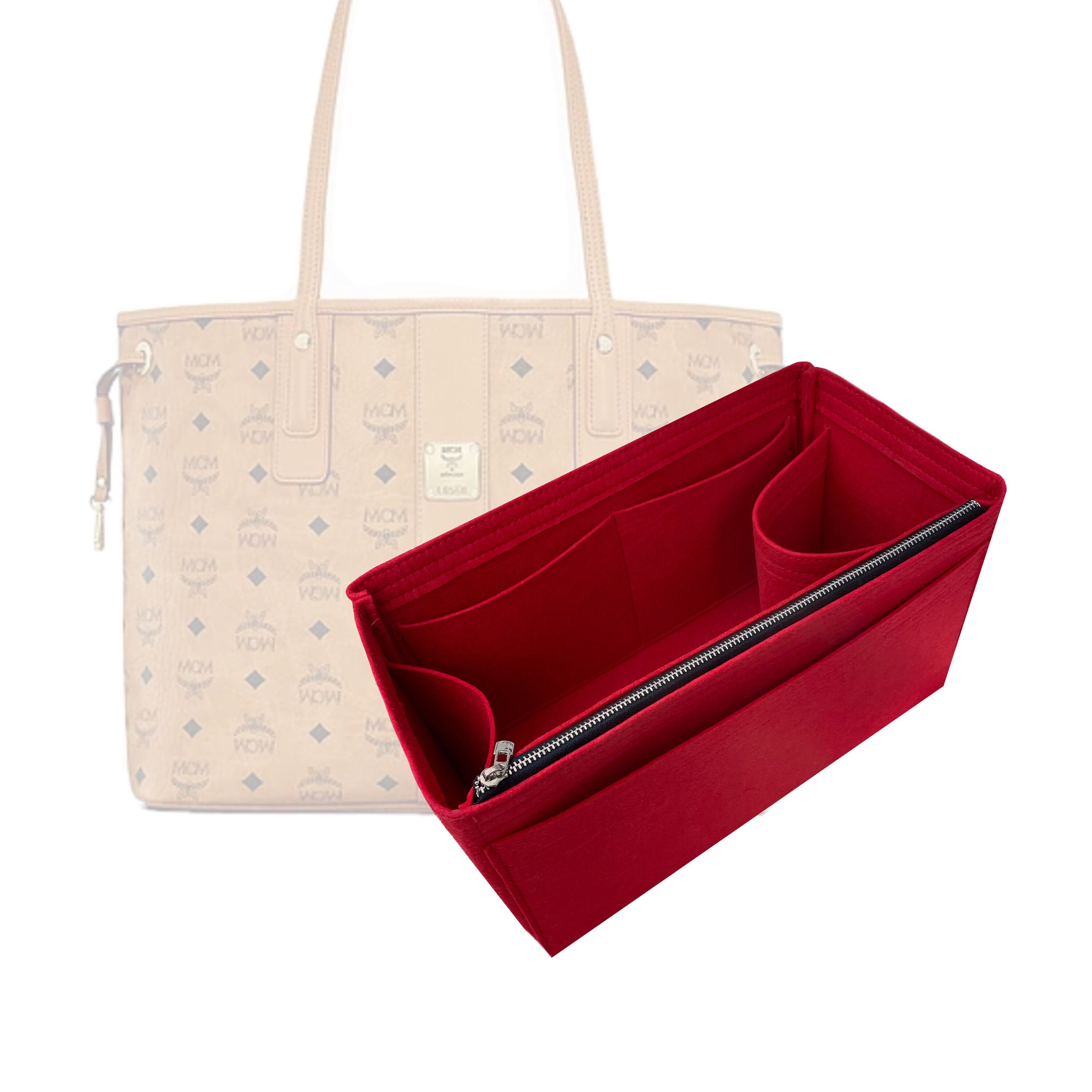 Liz Shopper Tasche Organizer / Liz Visetos Tote Insert / Handtasche  Aufbewahrung Tony Shopper Geldbörse mit Tasche Liner Tasche Protektor  Flasche - .de