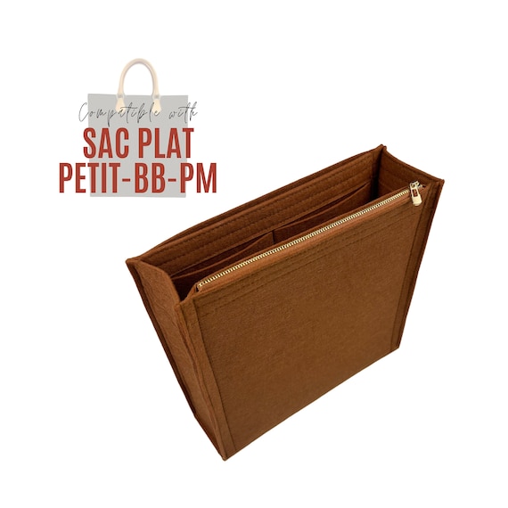 Petit Sac Plat Bag Organizer / Petit Sac Plat Insert / Customizable Handmade Premium Felt Sac Plat BB Liner Bag