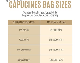 Bagpad Louis Vuitton Capucines Bag Shapers