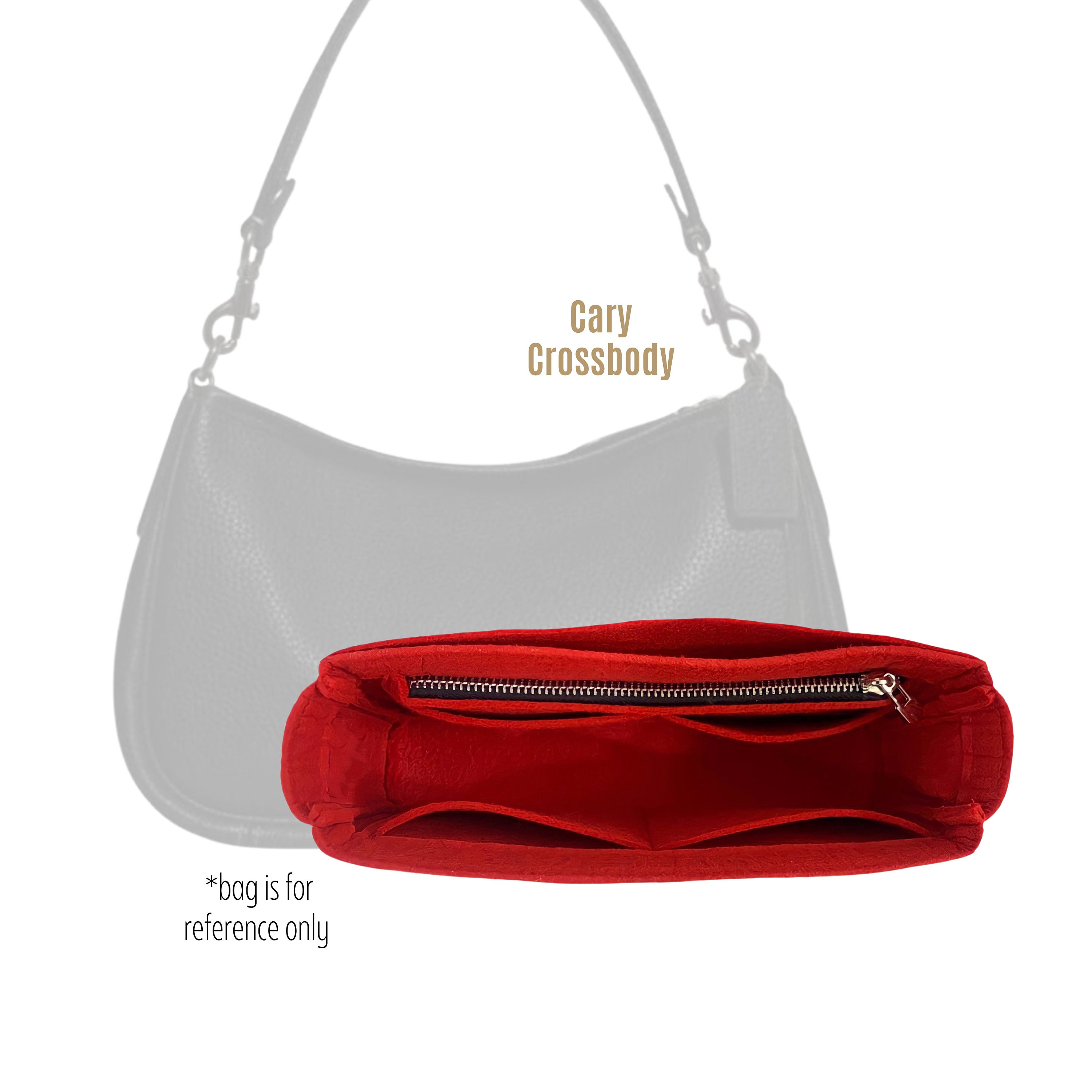 Cary Crossbody Bag Organizer / Cary Crossbody Bag Insert / 