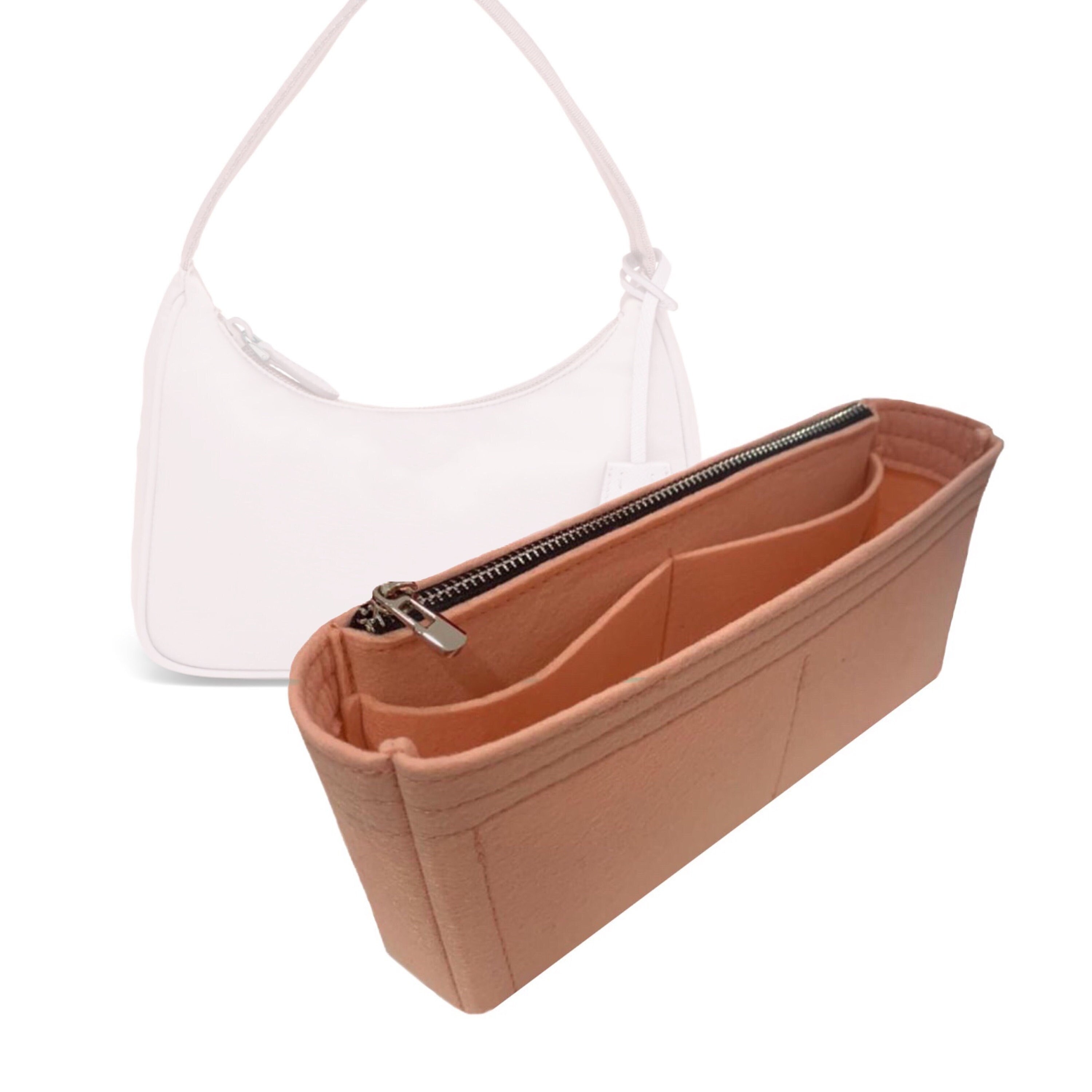  Zoomoni Premium Bag Organizer for Prada Re-Edition 2000 Mini Bag  (Handmade/20 Color Options) [Purse Organiser, Liner, Insert, Shaper] :  Handmade Products