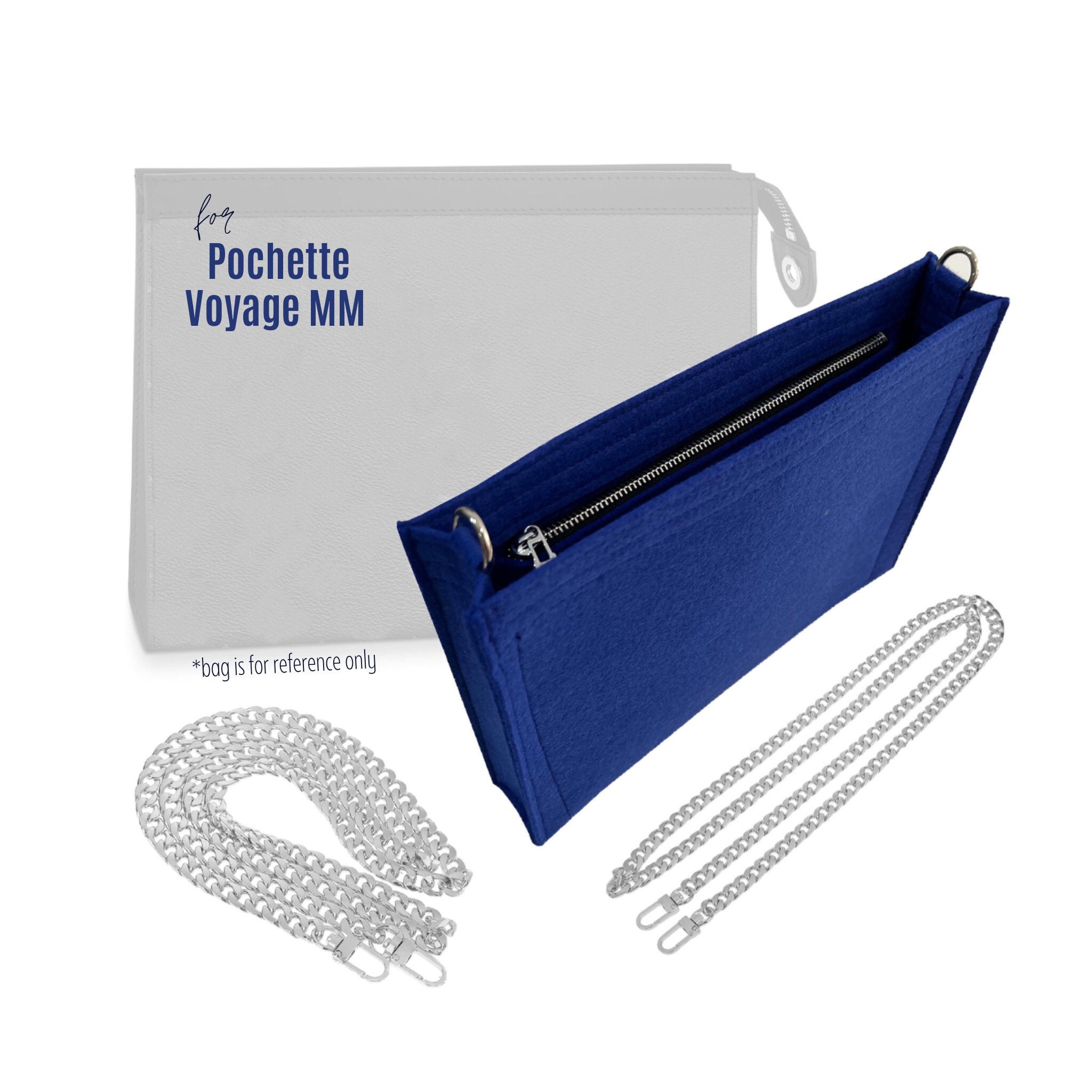 (1-197/ LV-Pochette-Voyage-MM-U) Bag Organizer for LV Pochette Voyage MM