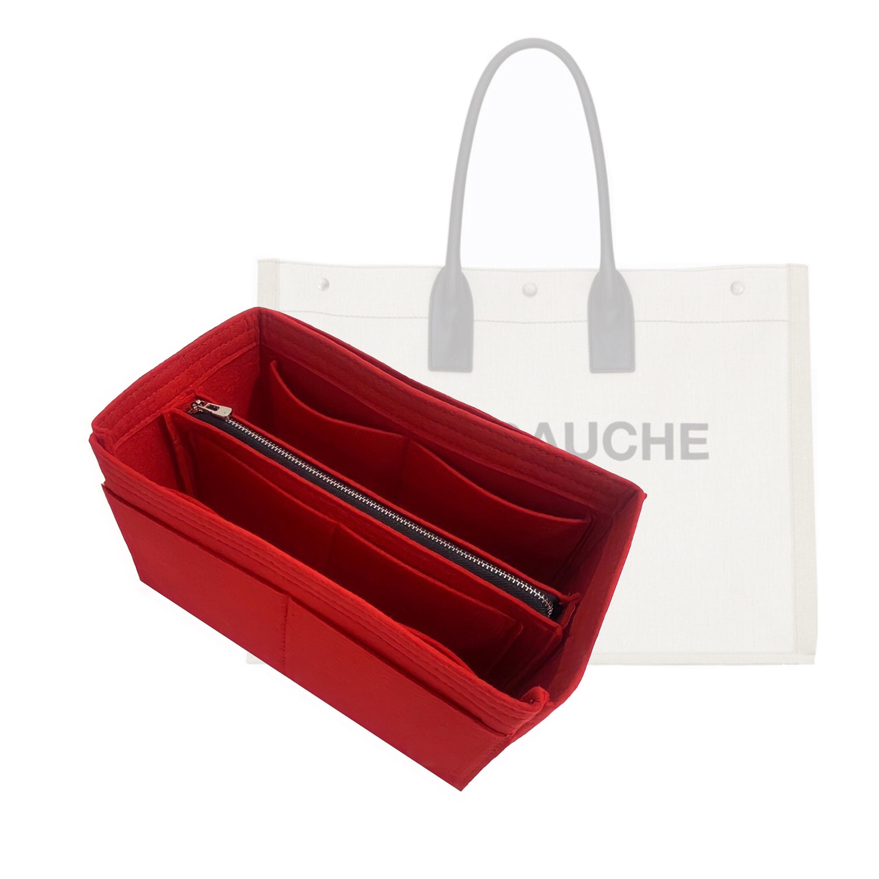 Zoomoni Premium Bag Organizer for Saint Laurent Rive Gauche Tote  [48cm/18.8″] Insert (Handmade/20 Color Options) [Purse Organiser, Liner,  Insert, Shaper] : Handmade Products
