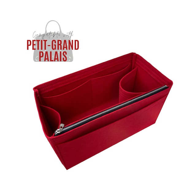 Tote Grand Palais Bag Insert / Tote Grand Palais Organizer / Customizable Handmade Premium Felt Petit Palais Bag Organizer Snug Sturdy