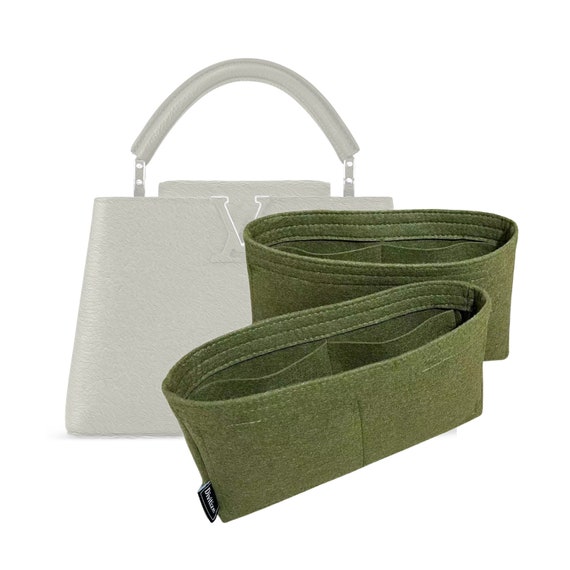 Bag Organizer for Louis Vuitton Neverfull GM (Fixed Zipper Top Cover) - Seafoam Green