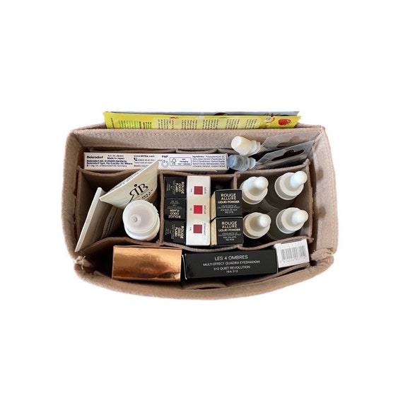 Trousse Maquillage Rangement Multiple Compartiments Trousse De Toilette De Voyage BunnyCare - Grand Format Pliable Et Organisée Pour Cosmétiques Et Maquillage - Bleu Moderne Organisateur Maquillage