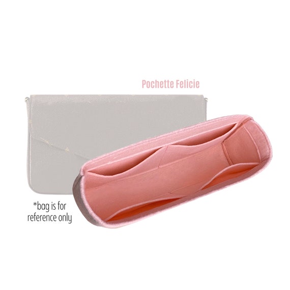 Felicie Pochette Felt Insert Organizer Shaper Protector 