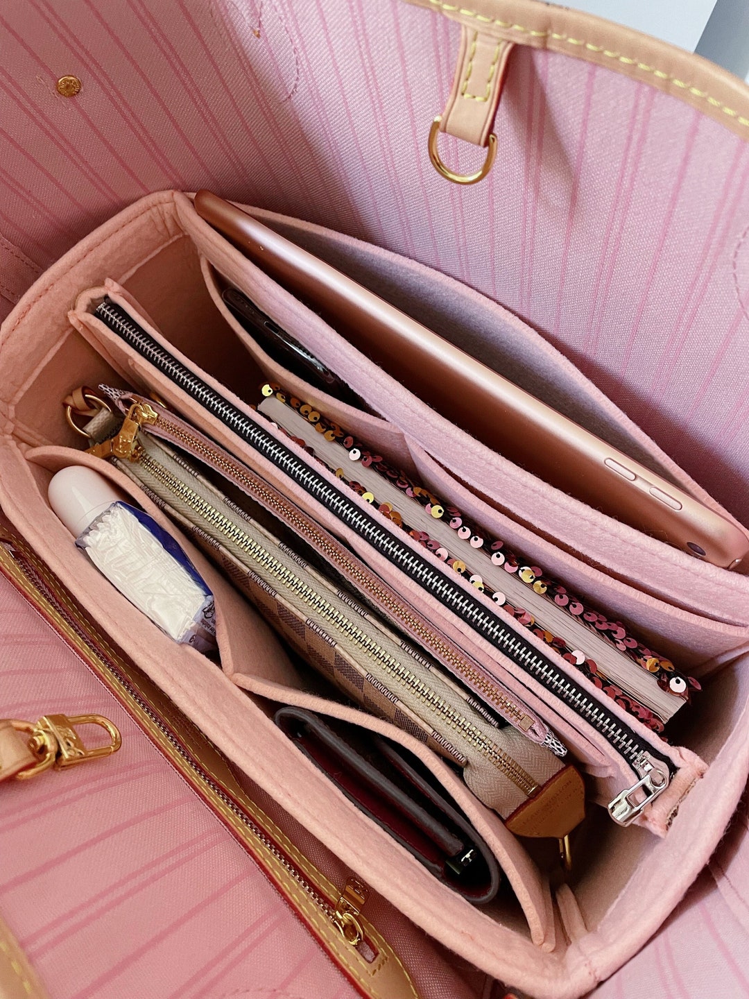 Neverfull Bag Organizer / Neverfull PM Insert / Neverfull MM Liner