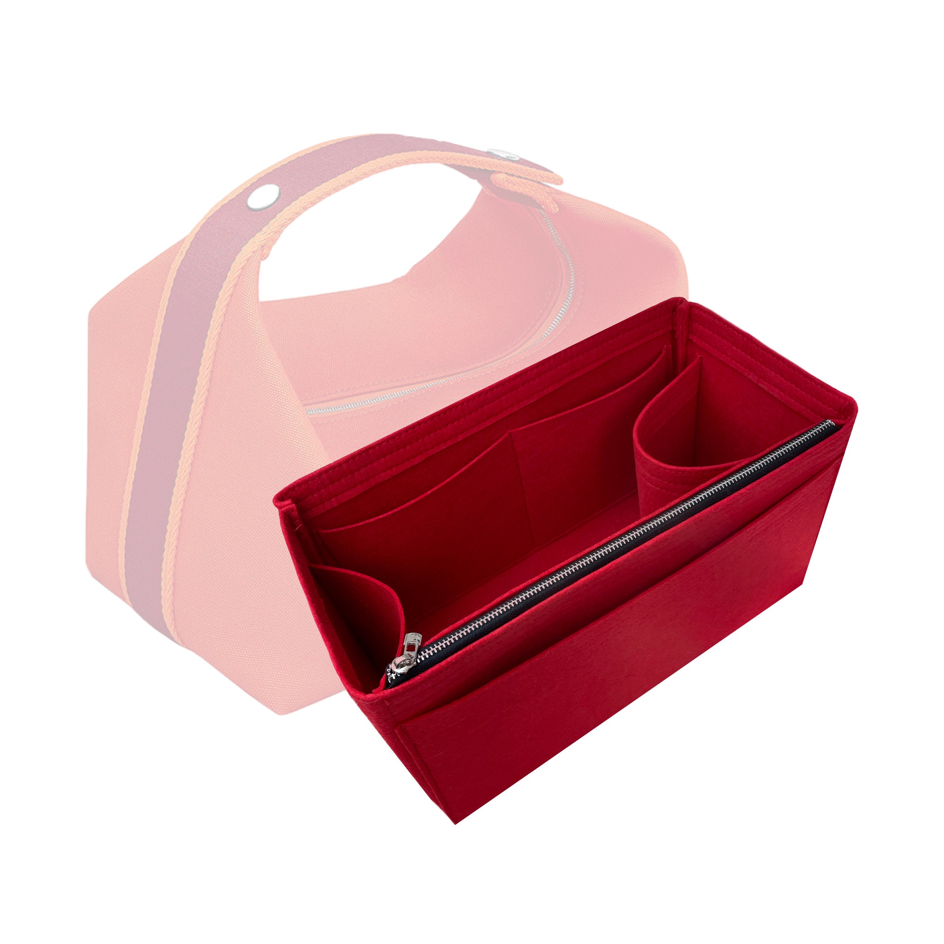 Hermes Toile Bride-A-Brac Small Travel Case Pink – STYLISHTOP