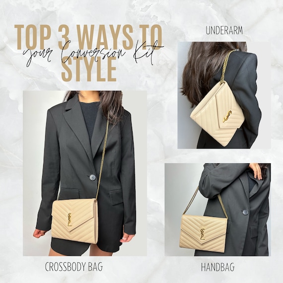 One Bag, Three Ways! How I Styled My Saint Laurent Envelope Bag