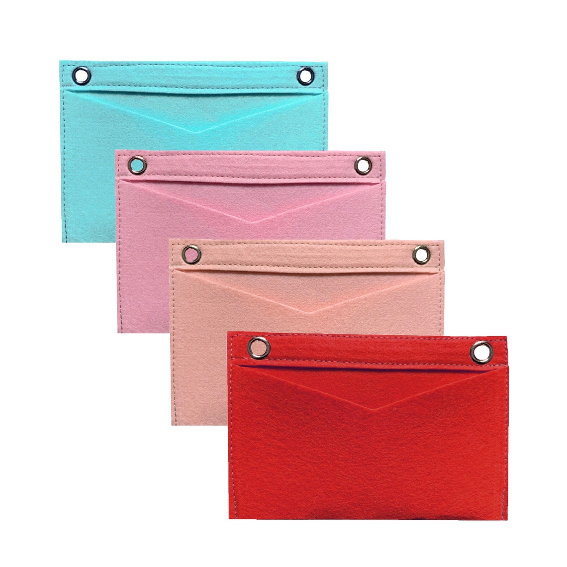 Monogram Small Envelope Wallet Conversion Kit with Zipper Bag Etsy
