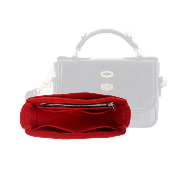 Bryn Bag Organizer Small Bryn Insert With Zipper Pocket