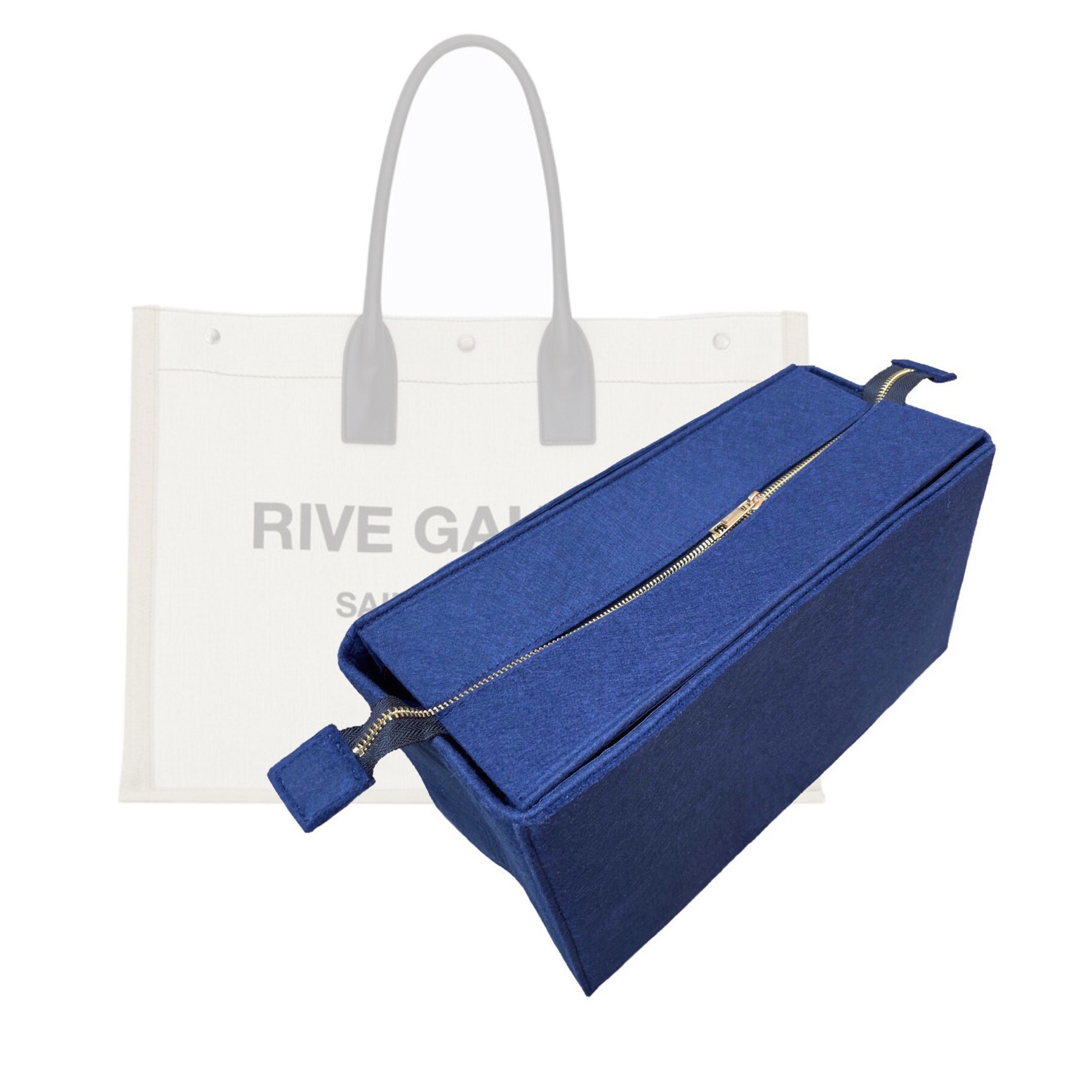 Large Rive Gauche N/S Shopping Bag Organizer / Small Rive 