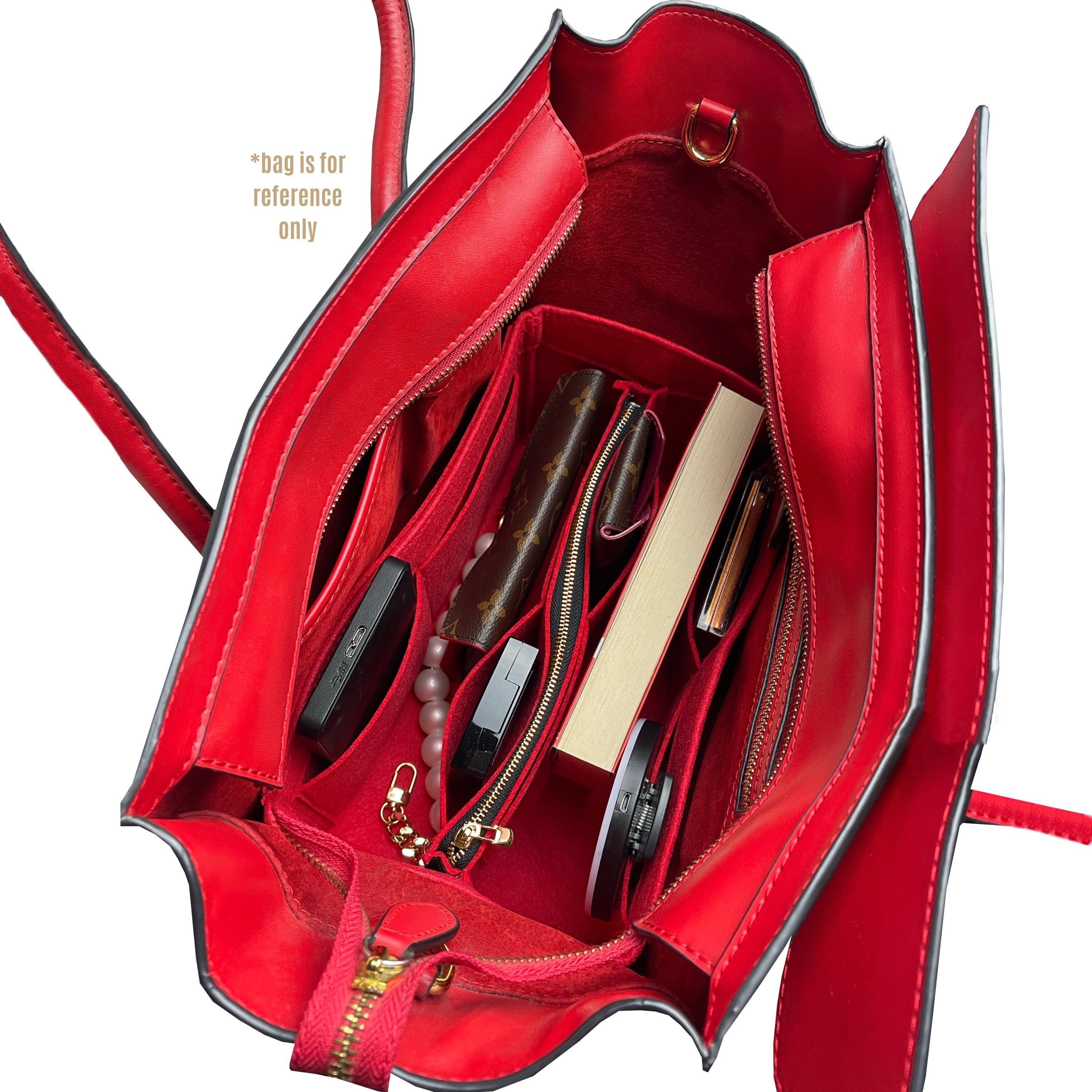  Bag Organizer for LV Nano Speedy Bag - Premium Felt  (Handmade/20 Colors) : Handmade Products