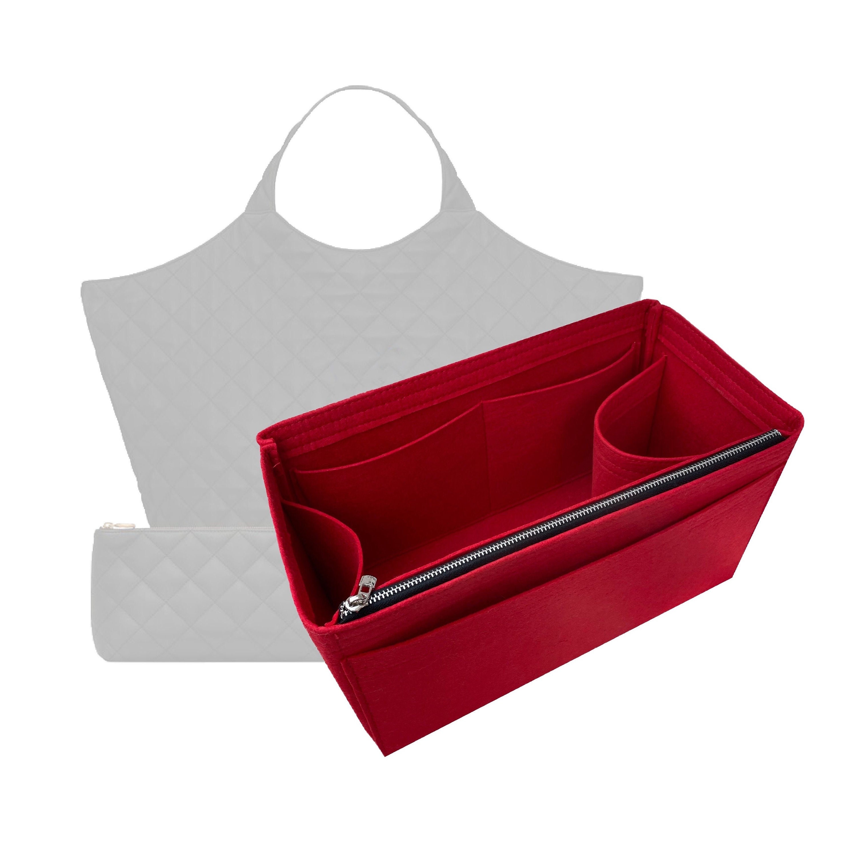 Bag Organizer for LV Neverfull MM (Detachable Zipper Top Cover) - Premium  Felt (Handmade/20 Colors) : Handmade Products 