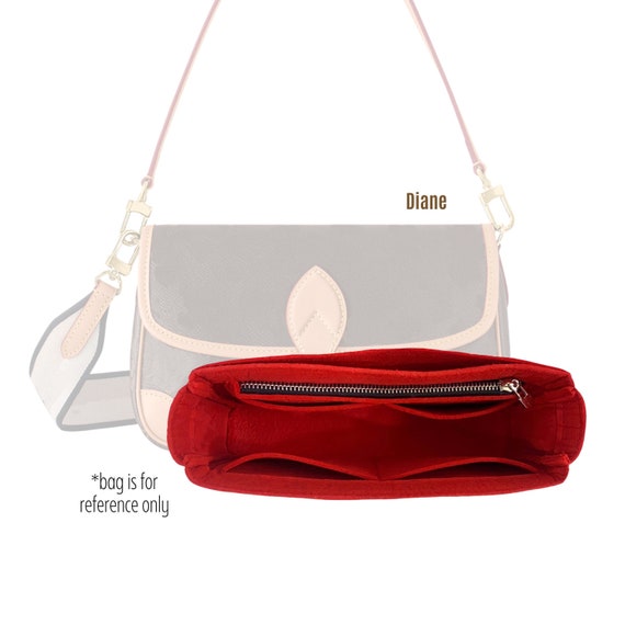 Diane Bag Organizer / Diane Insert / Customizable Handmade 