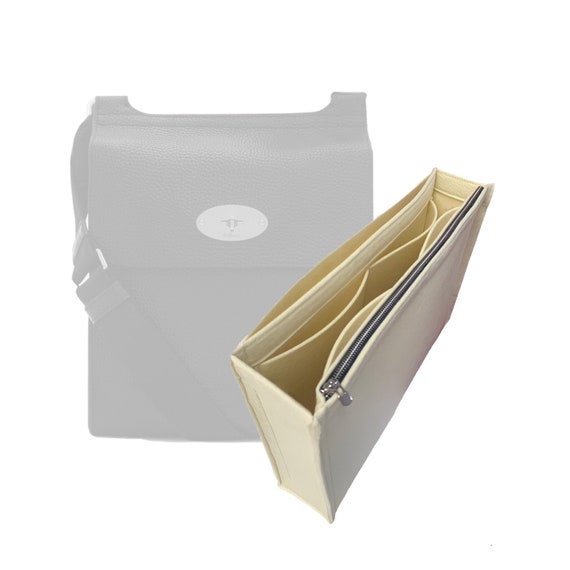 Envelope Bag Organizer / Liner Protector With Zipper Pocket / 