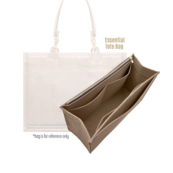 Customizable Felt Tote Bag Shaper and Liner Protector, Purse Insert (No Pocket)