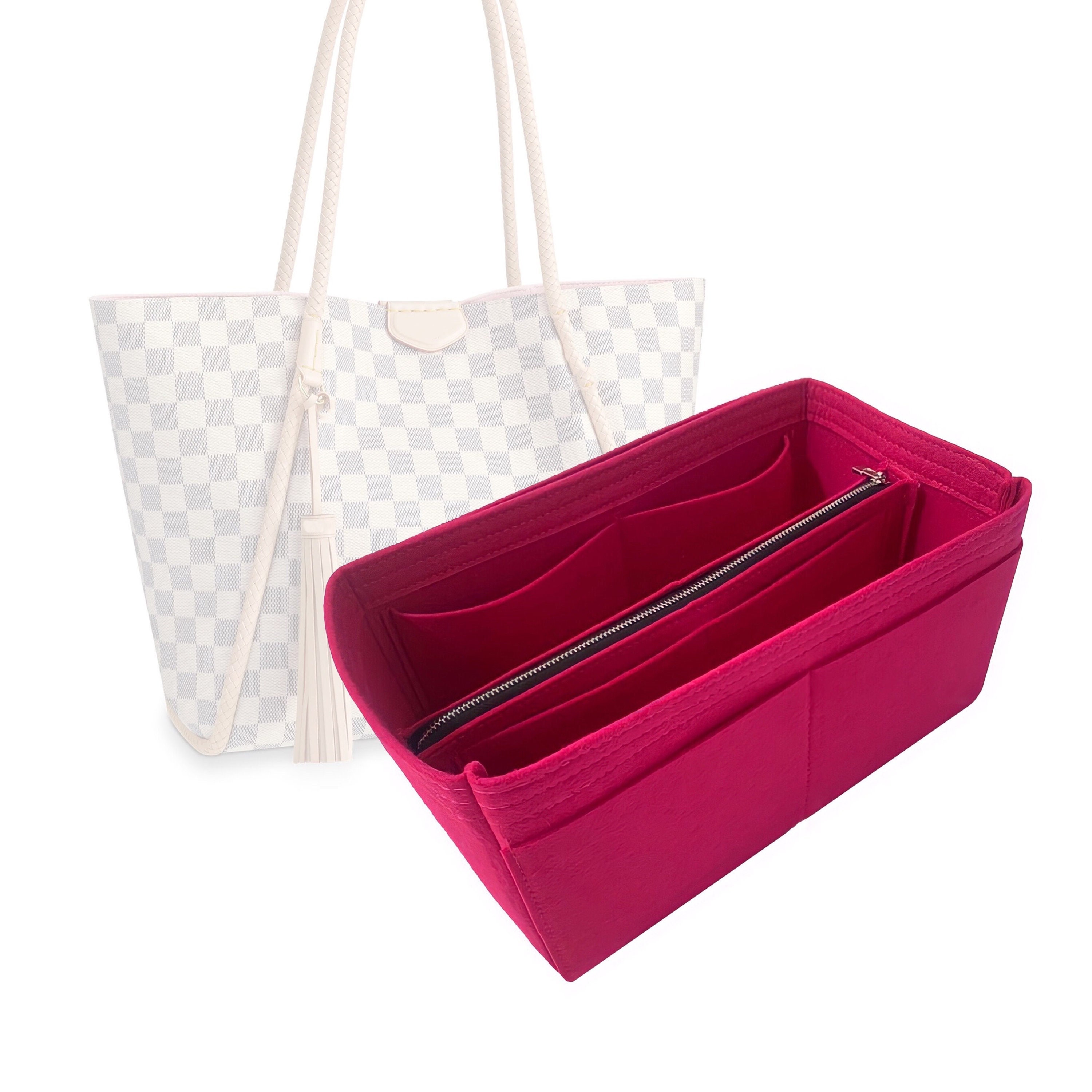 Bag Organizer for LV Neverfull GM - Premium Felt  