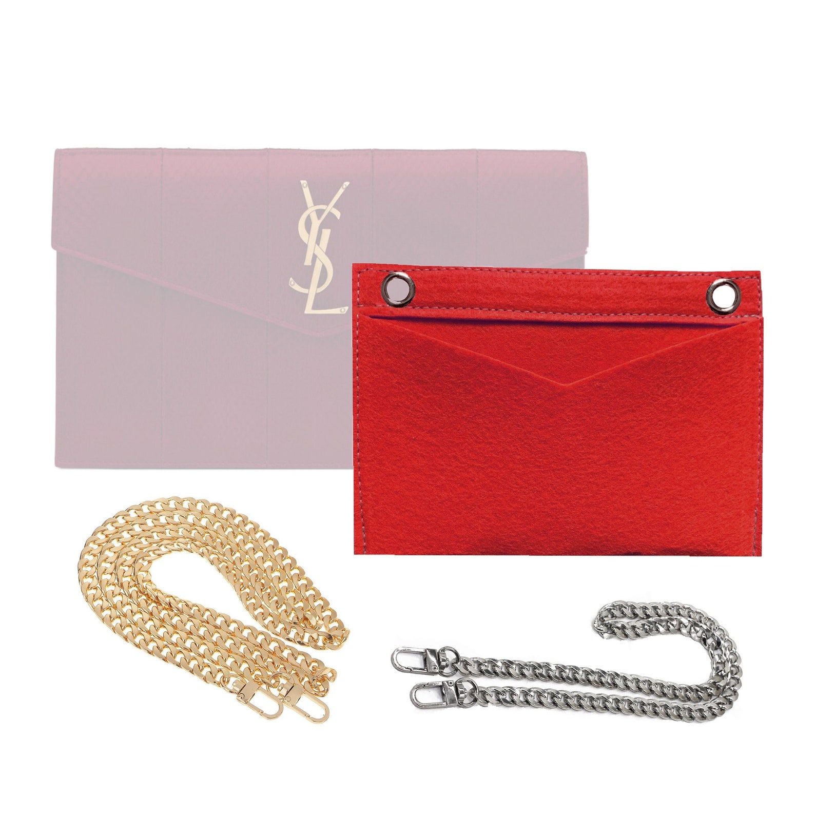 Uptown Clutch Conversion Kit with Zipper Bag & O Rings / Etsy