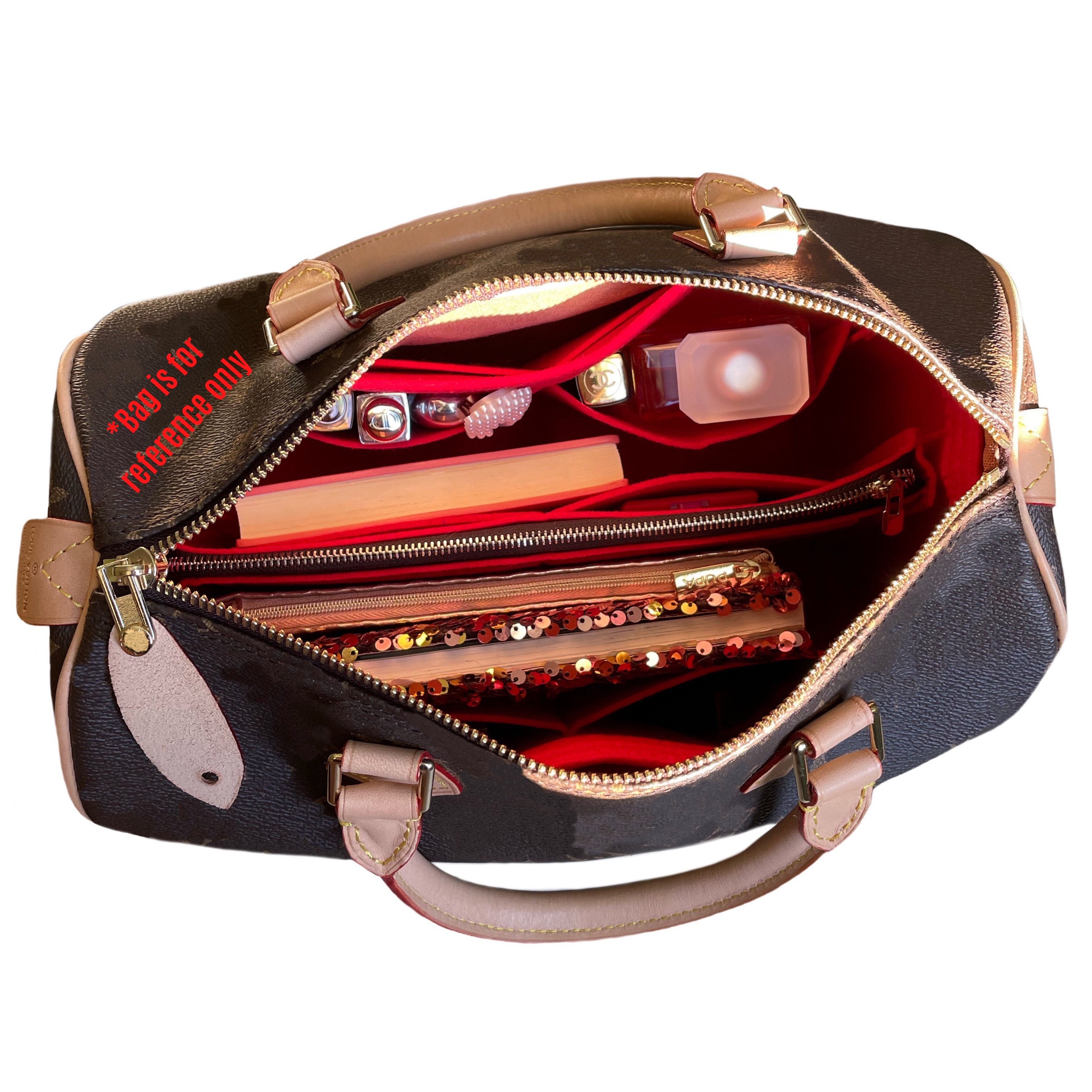 PO]❤️Louis Vuitton LV Speedy Bag Organizer bag Insert bag Shaper bag Liner, Premium Felt Organiser