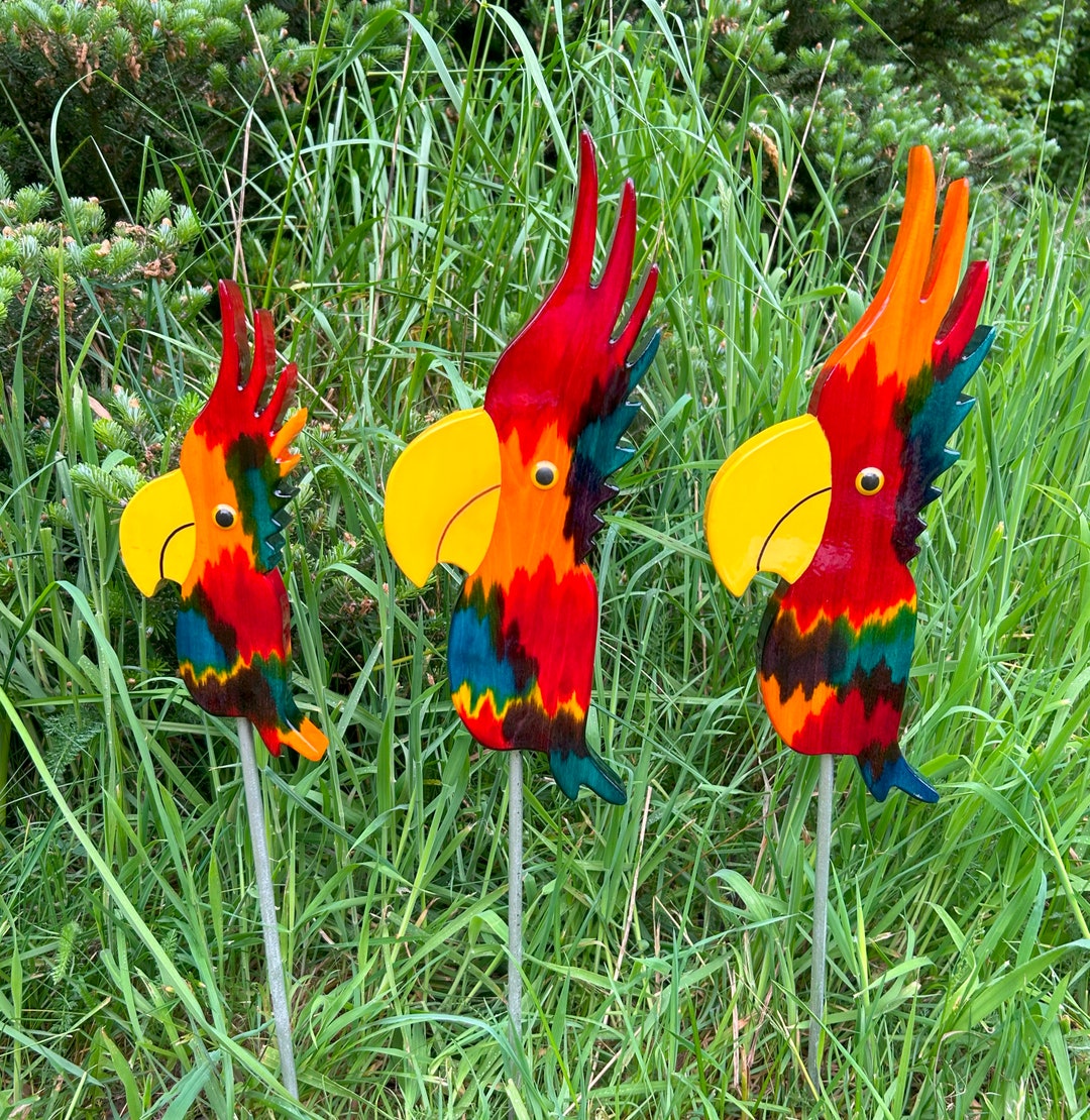 Gartenstecker Aus Holz