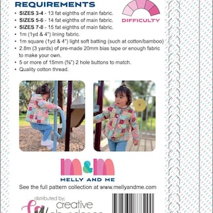 Tic Tac Toe Patchwork Jacket Pattern - image 2