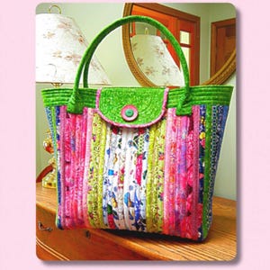 Anything Goes Tote Bag Pattern, Large 15x15x8in Sewing Project