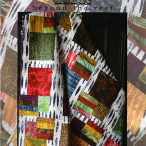 Flower Stalls quilt pattern from beyond the reef - includes table runner and 3 quilt sizes