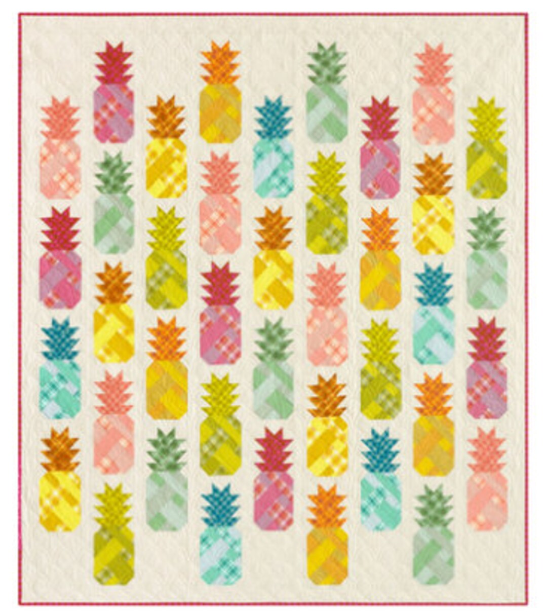 Pineapple Farm Quilt Kit by Elizabeth Hartman Featuring Kitchen Window
