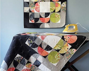 Partial Eclipse Quilt Pattern: Charm Pack & Layer Cake Friendly