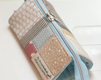 Open Up Box Pouch Pattern by Minki Kim