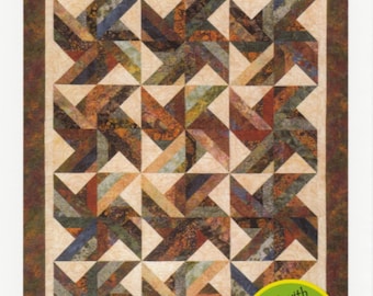 Tradewinds Quilt Pattern by Georgette Dell'Orco from Cozy Quilt Designs includes 5 sizes