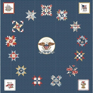 Independence Quilt Kit from Riley Blake Designs