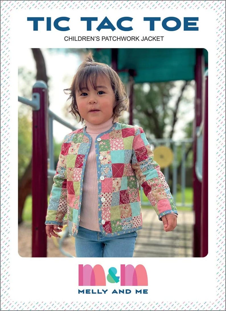 Tic Tac Toe Patchwork Jacket Pattern