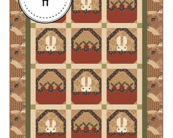 Carrot Patch Pattern by Laugh Yourself into Stitches - 60" x 82"