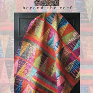 Tattoo quilt pattern from beyond the reef - includes table runner and throw pattern instructions.