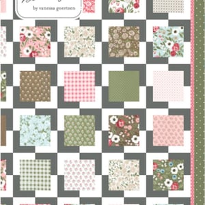 Iconic Quilt Pattern by Lella Boutique - approx 78.5" x 78.5" finished size