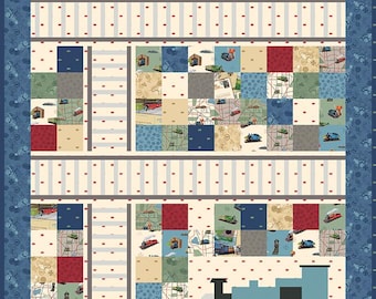Thomas the Tank Railway Quilt Kit from Riley Blake 45.5 x 54.5 with keepsake box