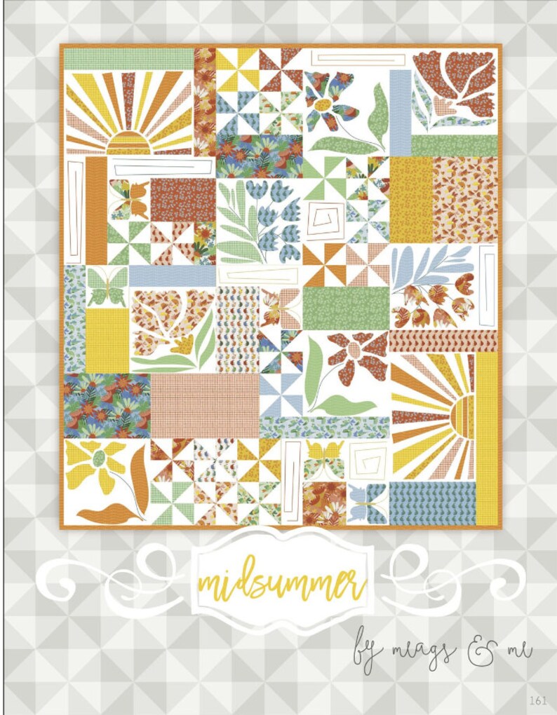 Midsummer Pattern by Meags & Me. Finished Size Approximately 50