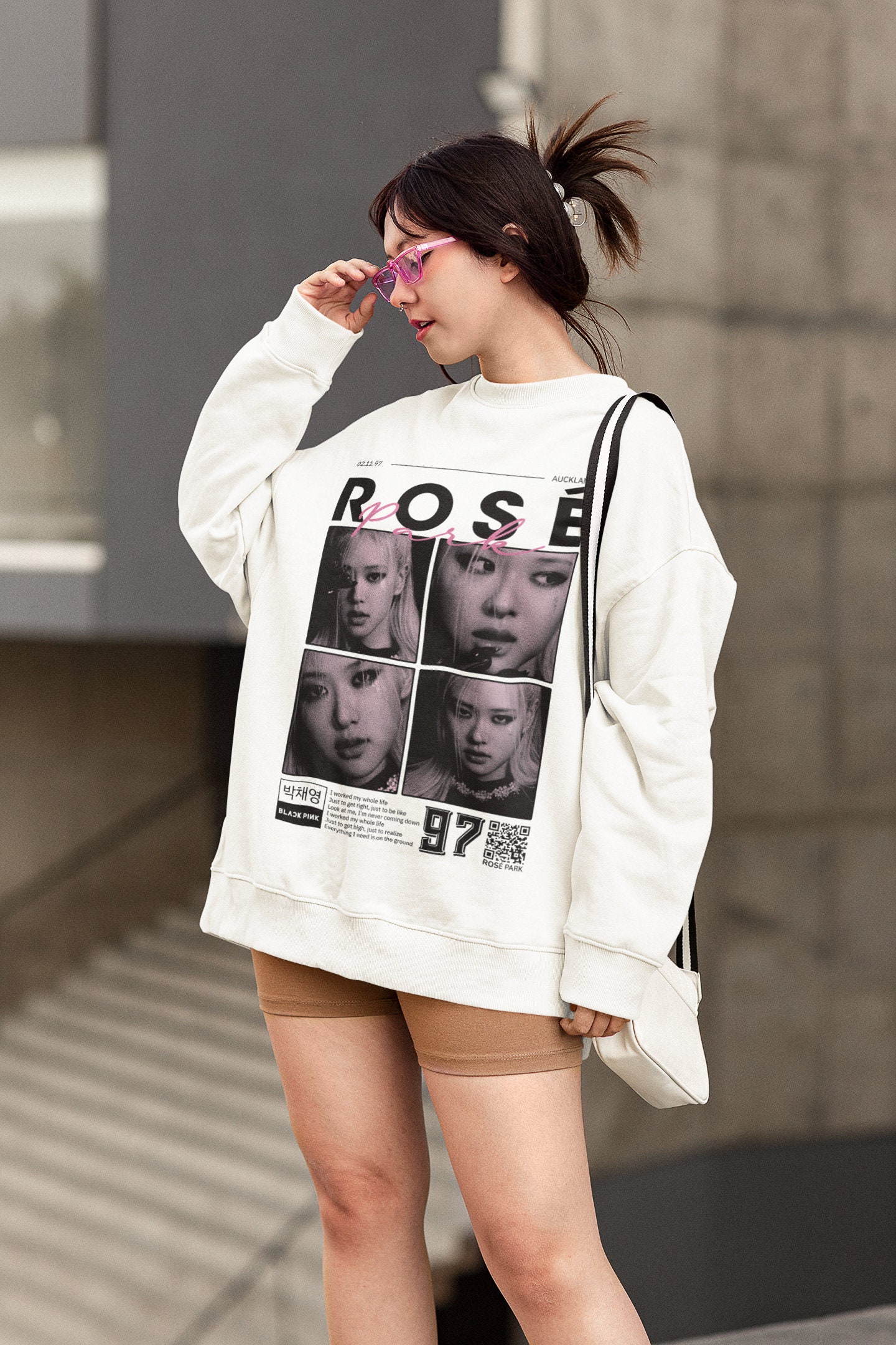 Blackpink sweatshirt sales rose
