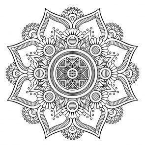 1000 Mandala Coloring Pages | Etsy