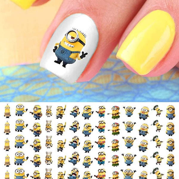 Despicable Me Minions - Nail Art Decals